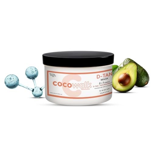 Cocowalk Professional D-Tan Face Pack for Tan Removal - 500gm | D-Tan Mask | Suitable for All Skin Types | 2in1 Formula D-Tan + Nourishing | Enriched with Vitamin E & Avocado Oil - Image 1