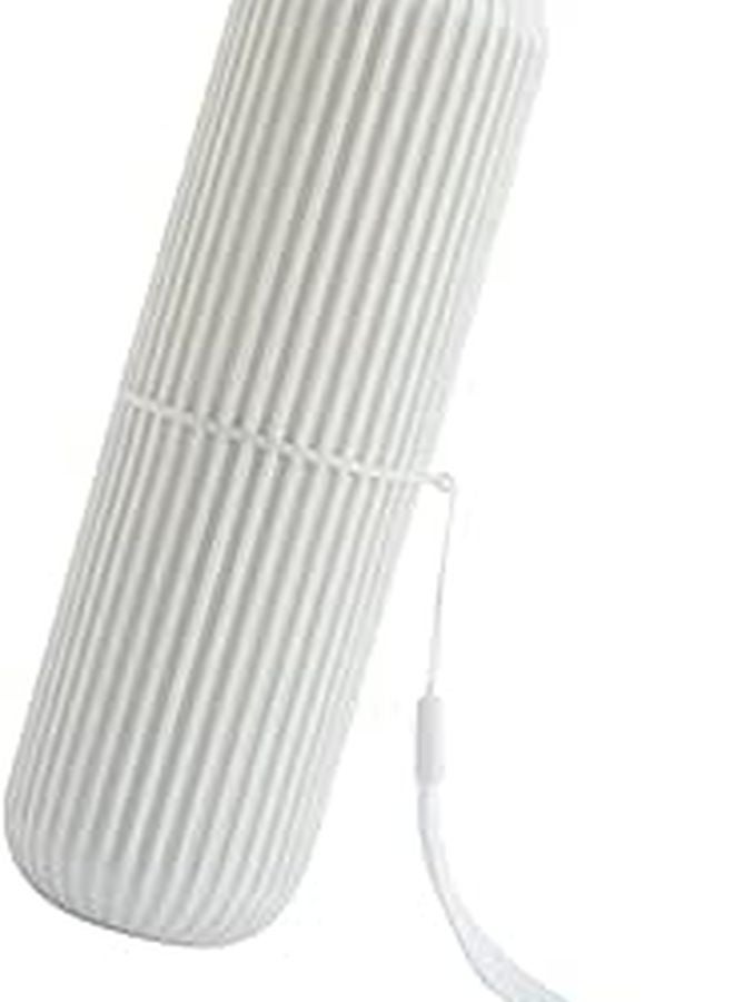 Portable Travel Toothbrush Holder Case with Toothpaste Organizer and Mug Eco Friendly Plastic - Image 1