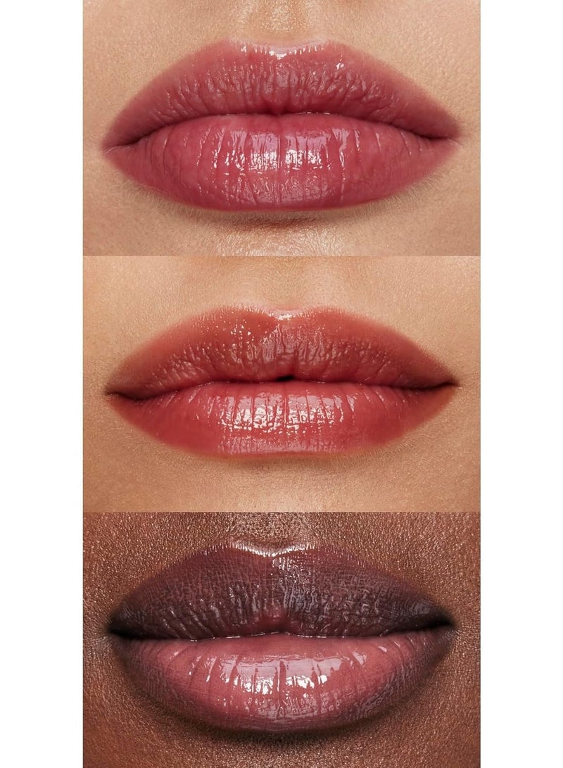 إلف قلم تكبير الشفاه elf Pout Clout، وهو مرطب شفاه مغذي للحصول على لمسة نهائية شفافة ولامعة، يعمل على تكبير وترطيب الشفاه بلون موف جذاب. - Image 3