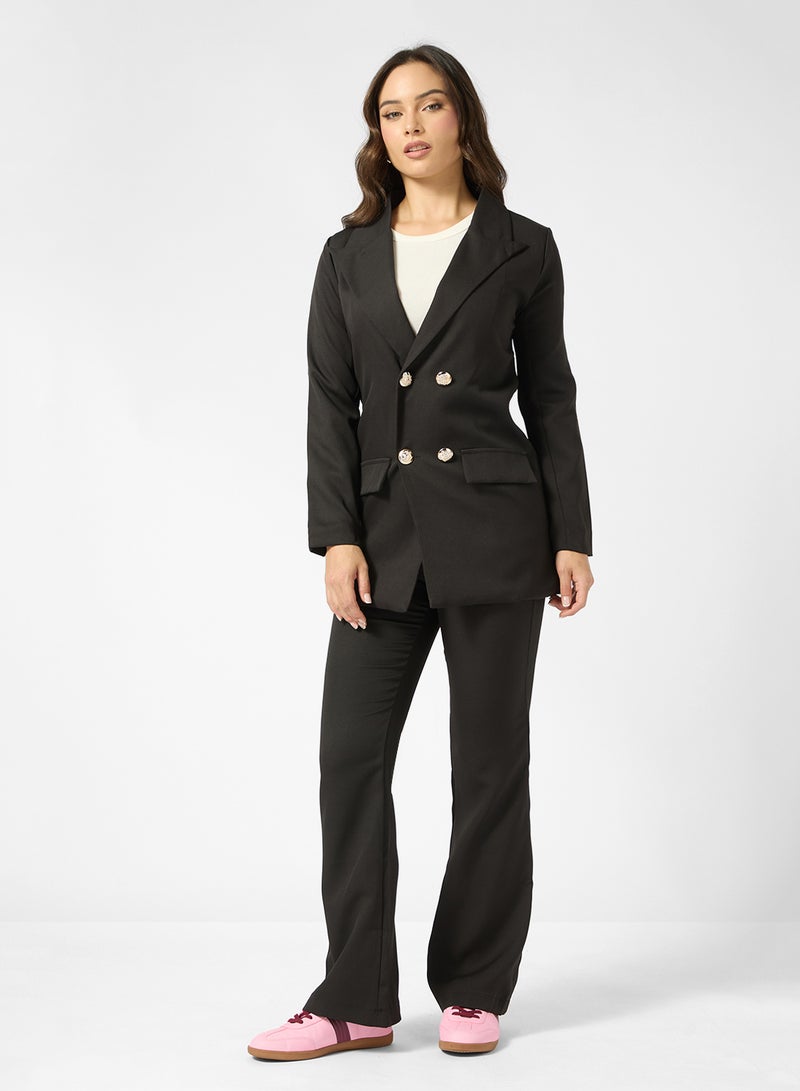 Ginger Oversize Tailored Blazer & Pant Suit Set - Image 1