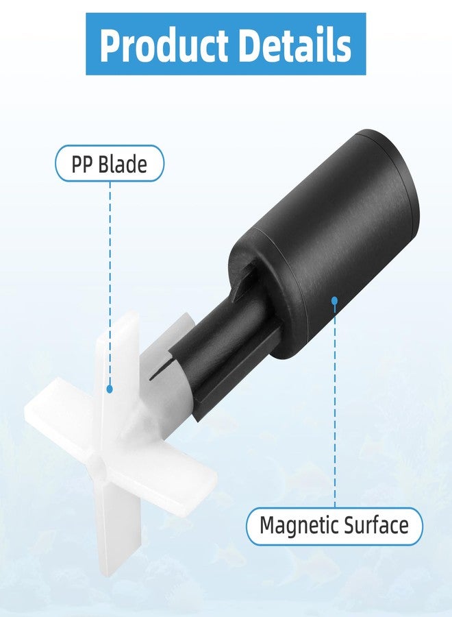 Trdzi Impeller Assembly Compatible with AquaClear 50 Power Filter, A634 Aquarium Filter Part for Fluval Fish Tank Pump System - Image 3