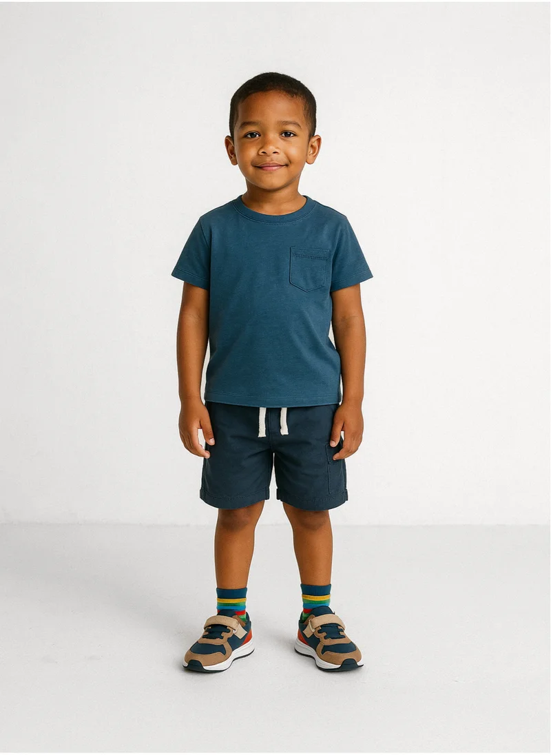 MINOTI Kids Short Sleeve T-Shirt with Pocket