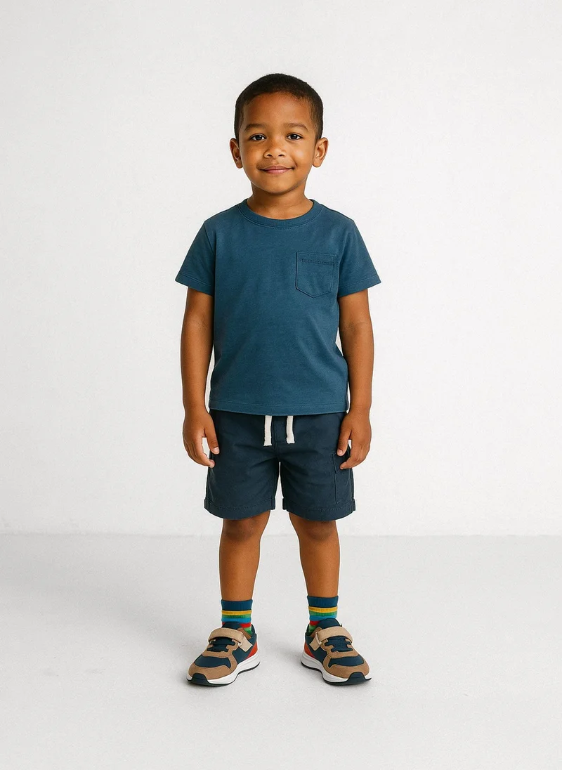MINOTI Kids Short Sleeve T-Shirt with Pocket