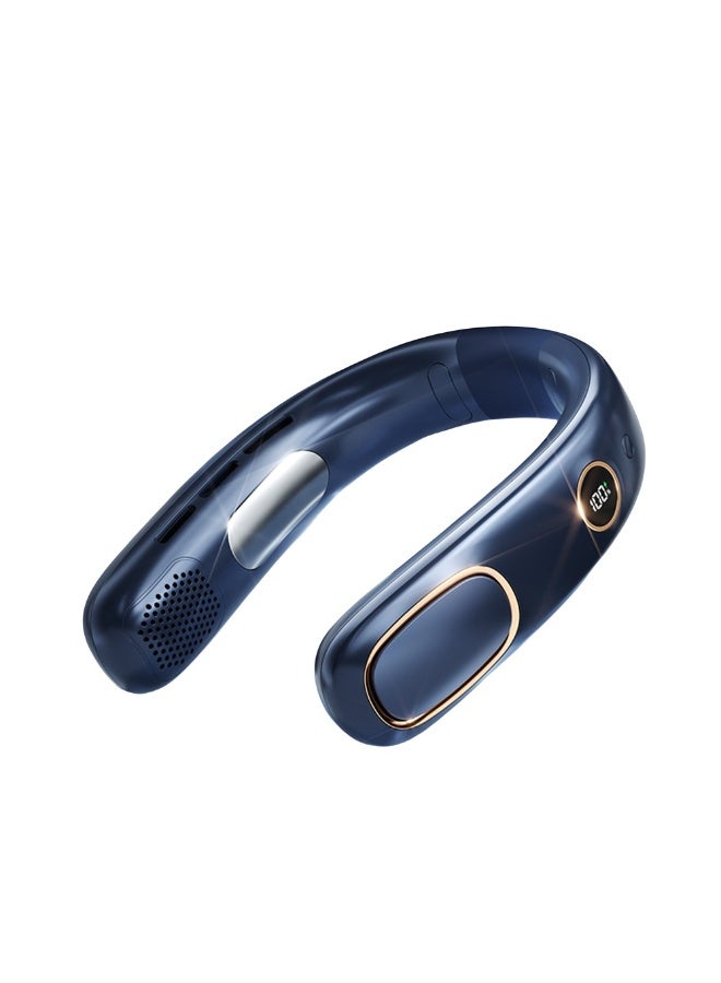 Nariele New USB Silent Portable Bladeless Mini Cooling Sports Neck Hanging Fan