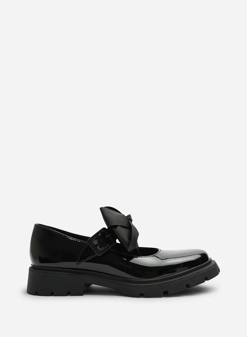 Where's That From Ainhoa Mary Jane Bow Detail Strap Shoes