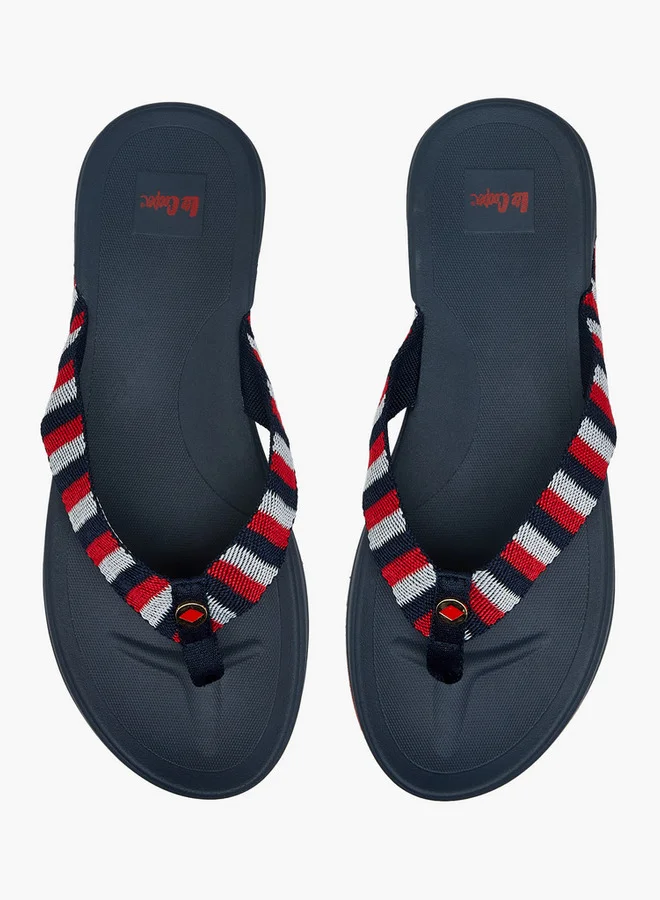 لي كوبر Women's Textured Thong Slippers