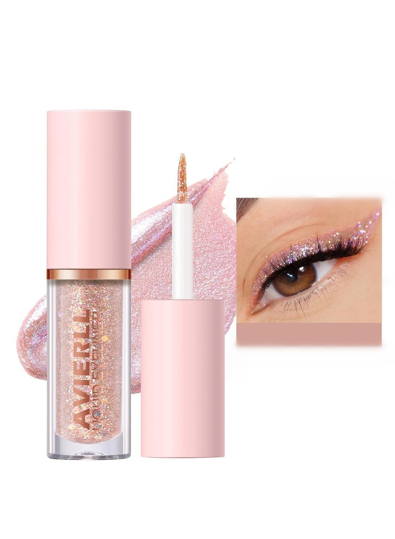 كاست ويف ظلال العيون هلام ، هلام بطانة العين ، هلام بطانة العين ، هلام بطانة العين ​ ظلال عيون وردية لامعة - Image 3