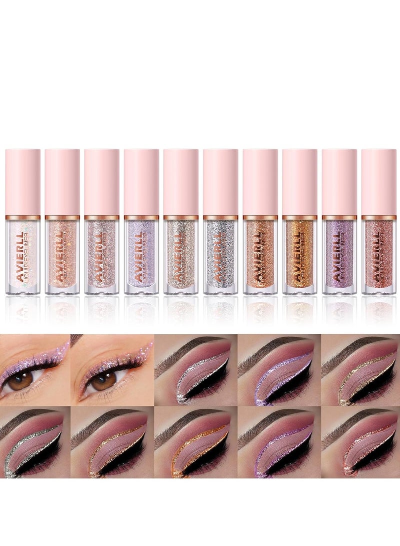 كاست ويف ظلال العيون هلام ، هلام بطانة العين ، هلام بطانة العين ، هلام بطانة العين ​ ظلال عيون وردية لامعة - Image 4