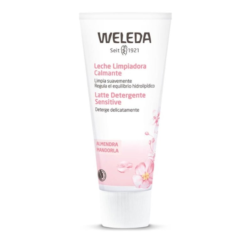 Weleda Almond Soothing Cleansing Lotion, for Sensitive Skin - 2.5 Oz, 2.5 Ounces - Image 1