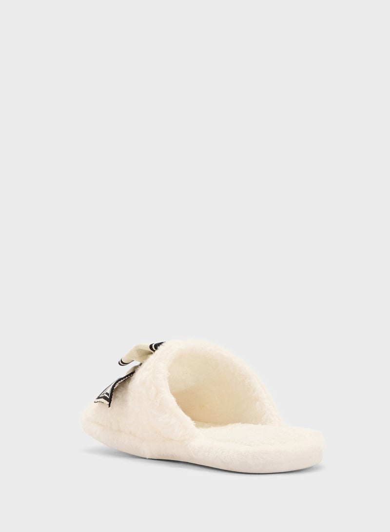 Ginger Womens Slipper With Bow  - Image 2