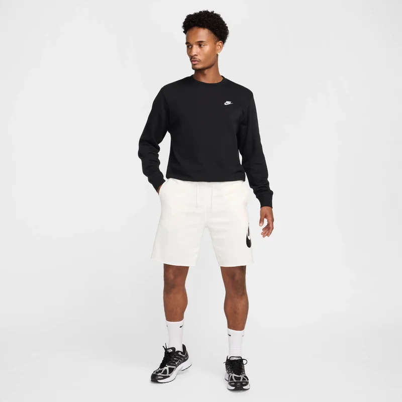 Nike Ivory Men's Club French Terry Alumni Shorts for Men | Best Price UAE