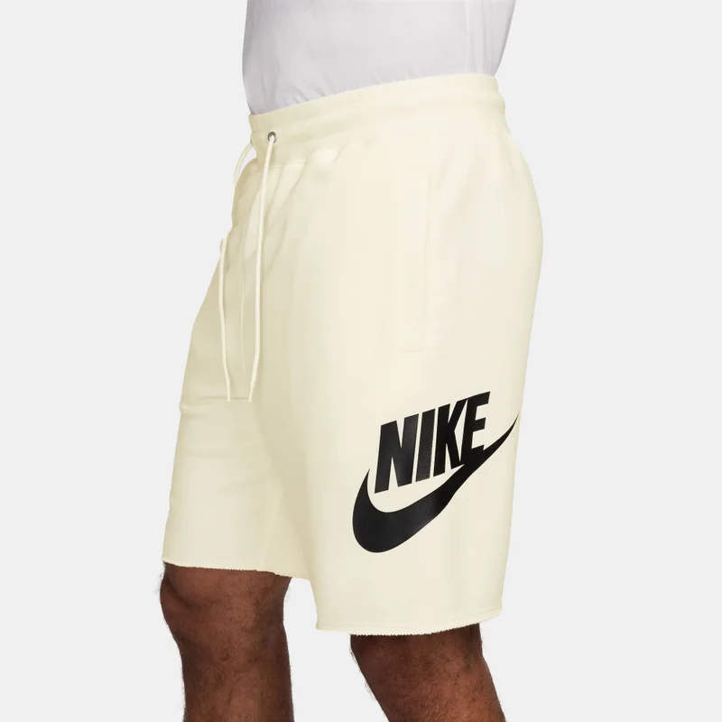 Nike Ivory Men's Club French Terry Alumni Shorts for Men | Best Price UAE