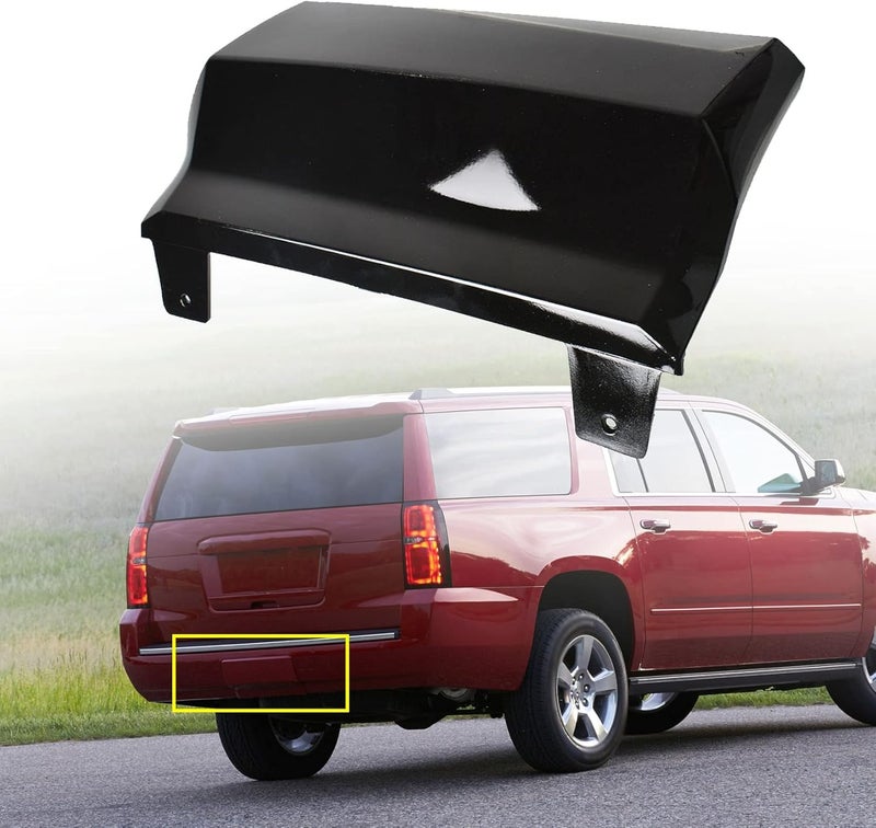 SEBLAFF Rear Trailer Hitch Cover Black Replacement for 2015-2018 Suburban Tahoe - Image 2