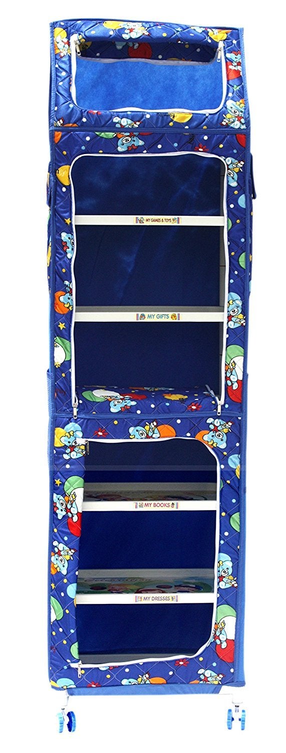 Babyjoys Babyjoys XXL Multipurpose Toy Box Blue ALE01blueTT7T 