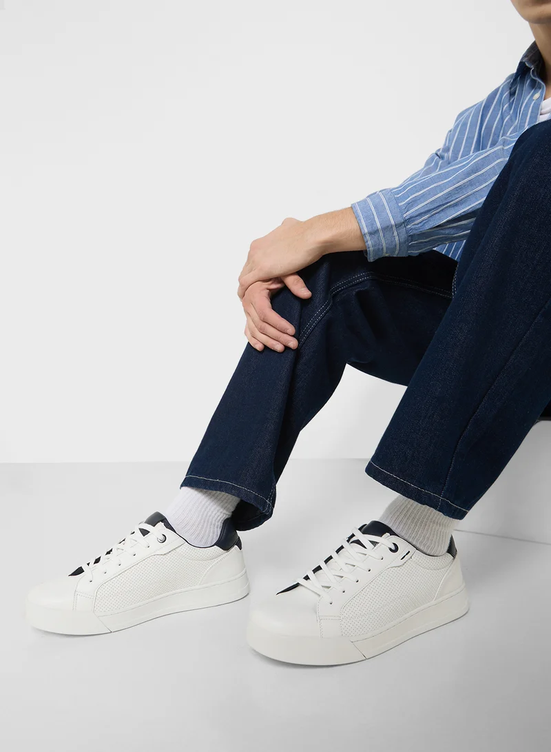 سفنتي فايف Essential Perforation Detail Sneakers