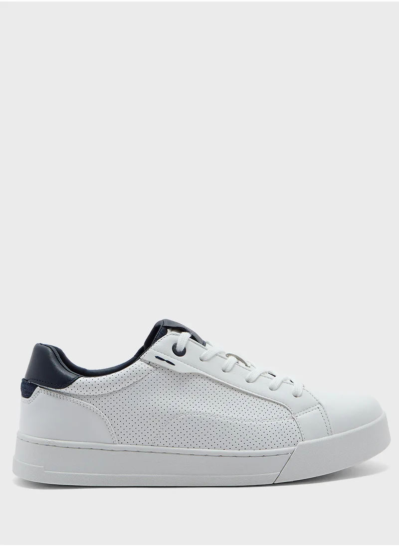 Seventy Five Essential Perforation Detail Sneakers