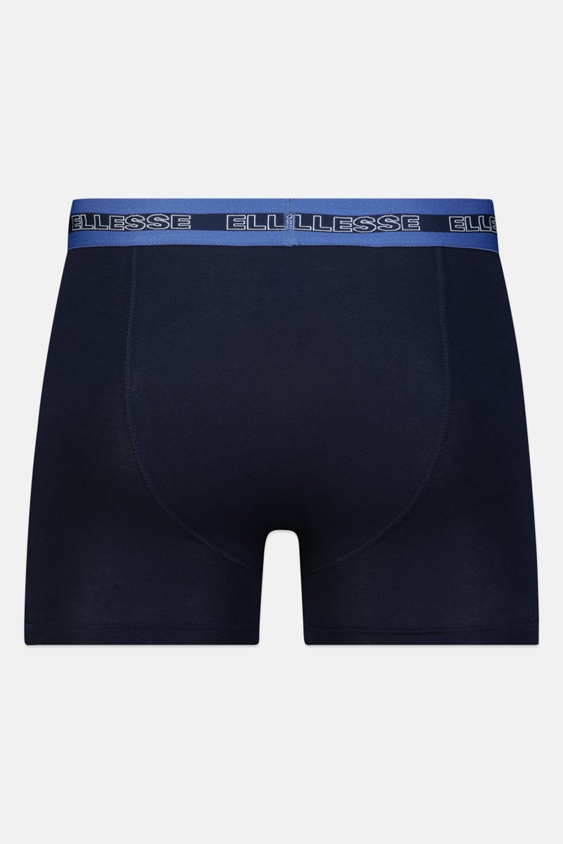 Ellesse شورتات ثلاث قطع للرجال بشعار العلامة التجارية، متعدد الألوان - Image 3