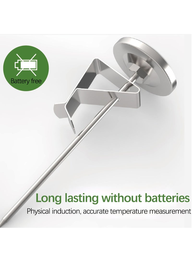 Milk Thermometer Portable Food Baking Thermometer with Probe For Coffee and Milk  - Image 5