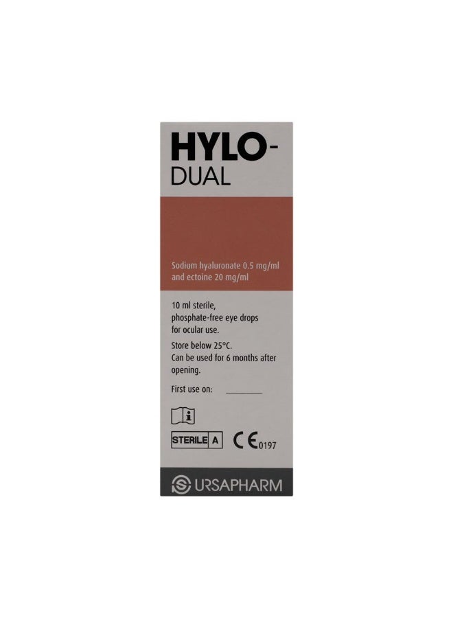 HYLO DUAL EYE DROPS 10ML