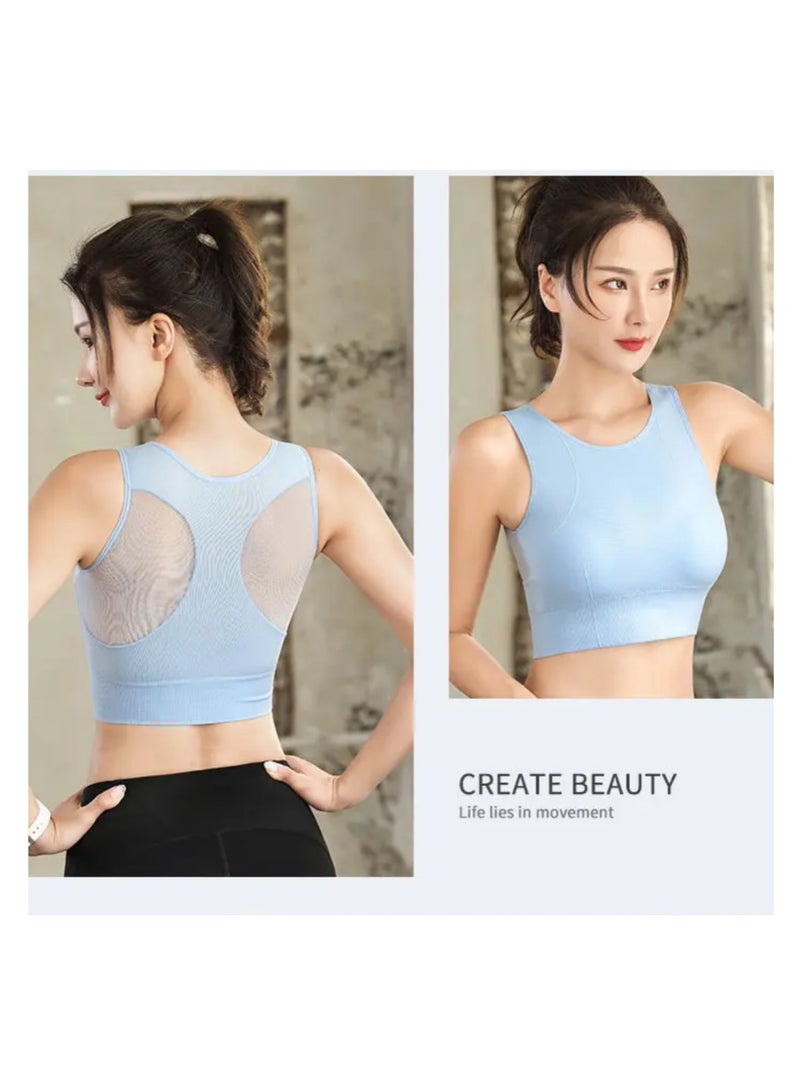 Women Full Coverage Long Line Sports Bra  - Image 3