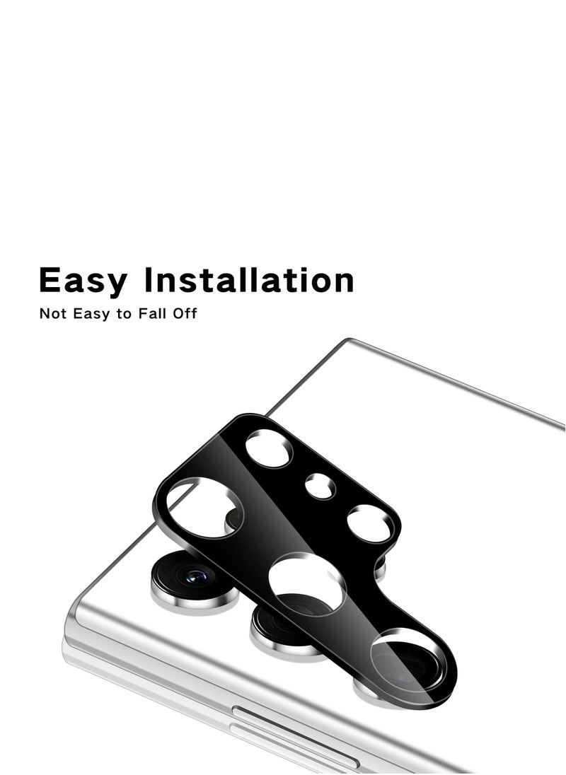 Galaxy S22 Ultra 5G Camera Lens Protector Pack of 3 High Definition Tempered Glass Lens Cover Film Case Friendly Scratch Resistant Not Affect Flash Ultra Thin