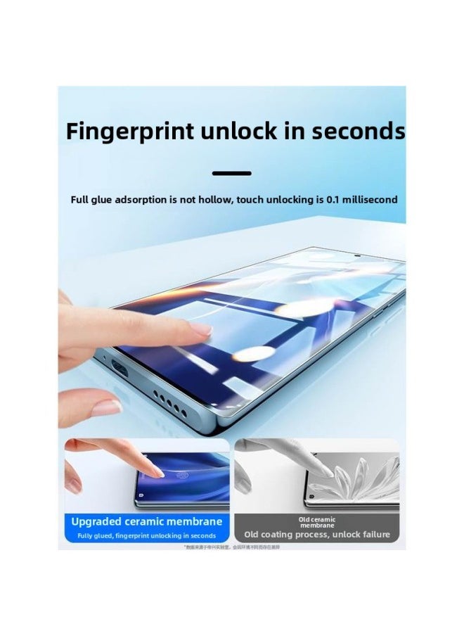 Generic - For Opporeno9 Mobile Phone Film Findx6pro Tempered Glass Film Opporeno8/7pro Ceramic 3pro-Color:Good Quality Dare To Promise Not Satisfied Direct Refund Without Return!-Dimensions:OPPOReno9Pro+ - Image 1