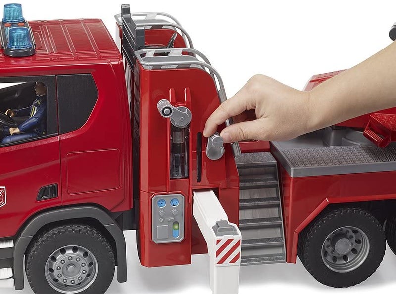 Bruder SCANIA Super 560R Fire engine w water pump and LS module Replaces 03590 - Image 3