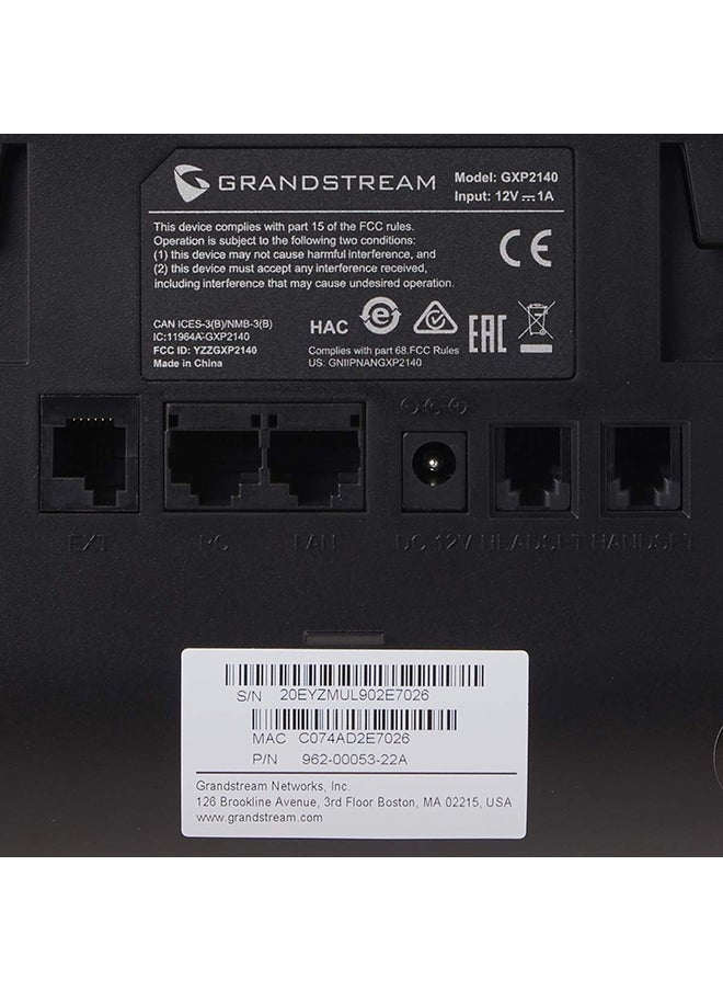 Grandstream GXP2140 Black - pzsku/Z4C6B0B8AB37CE329052FZ/45/_/1695031171/1ba05b6d-440d-4336-868d-6000dcac1591