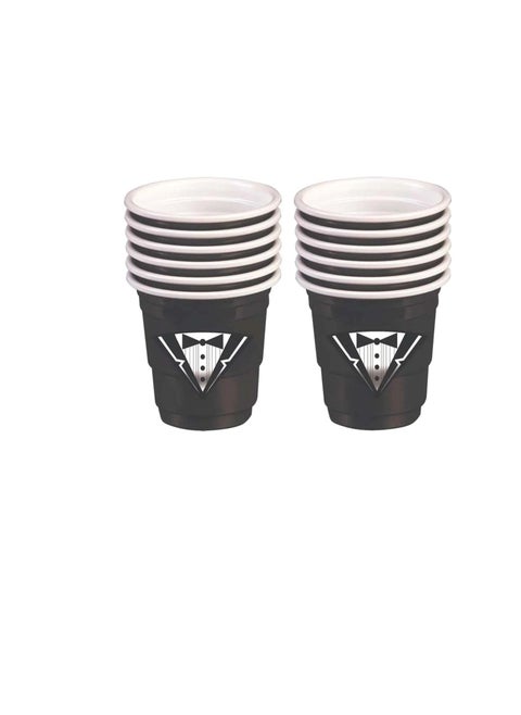 Tuxedo Shot Glass