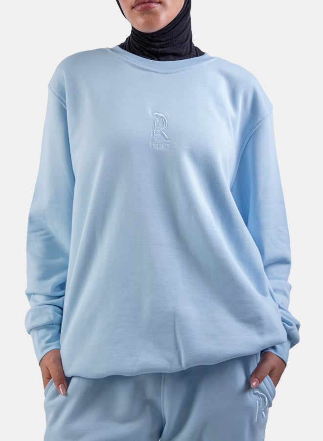 RISE Snug Long T-shirt-Denim Dream - Image 2