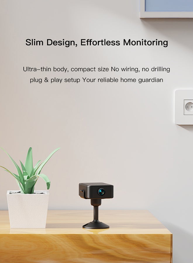 Generic Wireless HD Home WIFI Camera with No Installation Smart Surveillance Cameras and Night Vision Remote Viewing Anywhere,with 32G Card - Image 4
