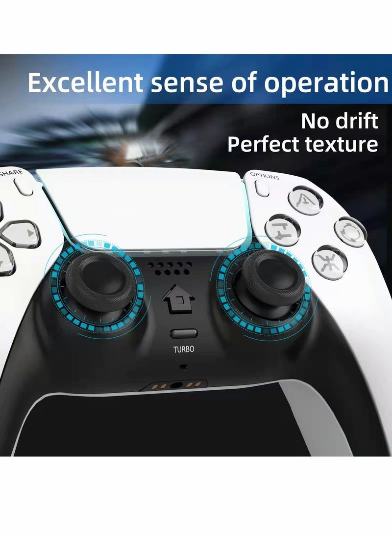 Excefore - Gaming Controller Compatible with PS4/Pro/Slim/Android/PC, Wireless Controller with Built-in Speaker, Stereo Headset Jack, Dual Vibration, Auto Fire Turbo Button, 6-Axis Motion Sensor - Image 1