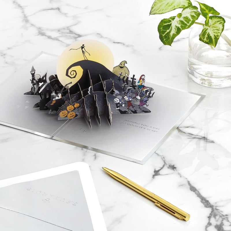 Hallmark Signature Paper Wonder Nightmare Before Christmas Pop Up Birthday Card (Happy Nightmares) - Image 4