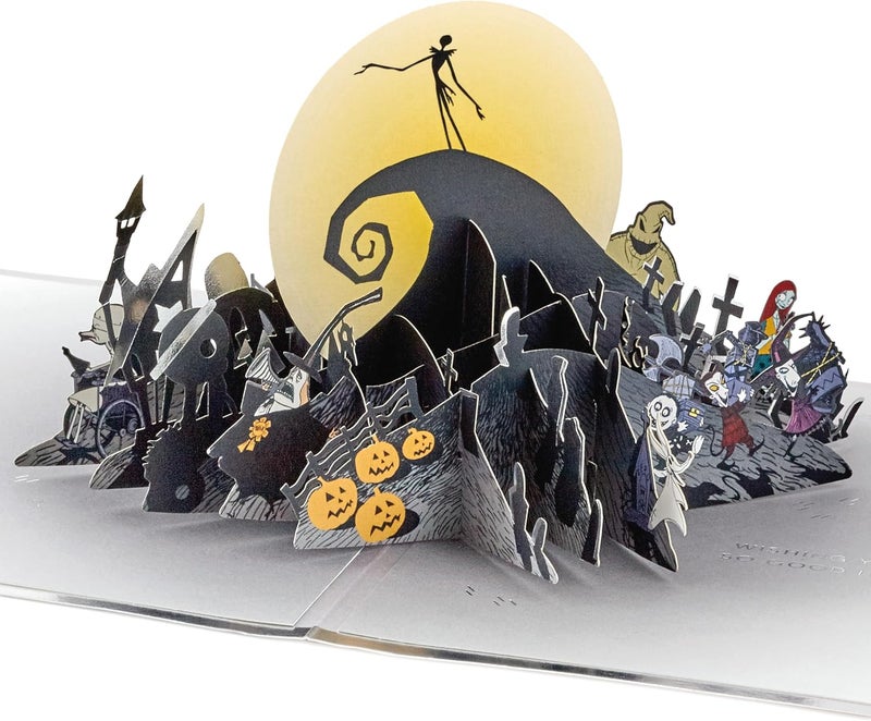 Hallmark Signature Paper Wonder Nightmare Before Christmas Pop Up Birthday Card (Happy Nightmares) - Image 1