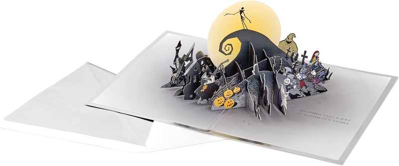 Hallmark Signature Paper Wonder Nightmare Before Christmas Pop Up Birthday Card (Happy Nightmares) - Image 2