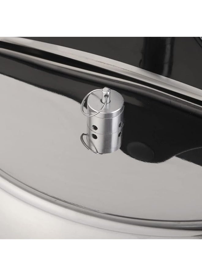 Zinox Zenox 6L Pressure Cooker, Black Steel - Image 4