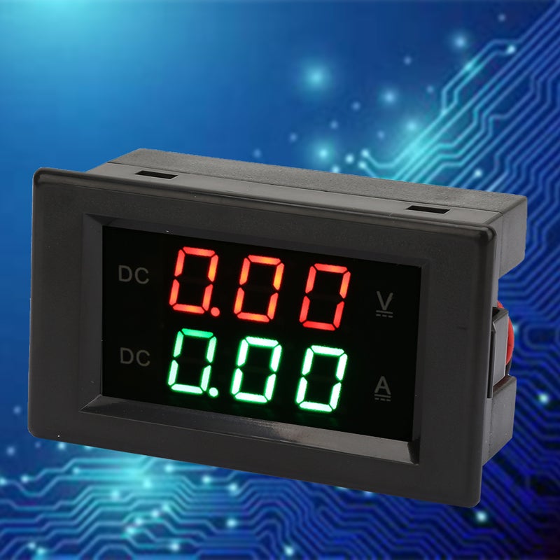YB4835VA DC0~100V 20A عداد جهد وتيار مدمج مع عرض مزدوج - Image 5