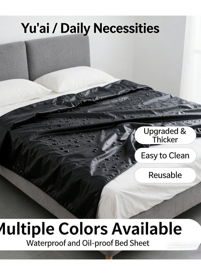 EVA thickened waterproof and oil resistant bed sheet, dirt resistant, outdoor camping, moisture-proof, placemat, urine isolation pad - Image 4