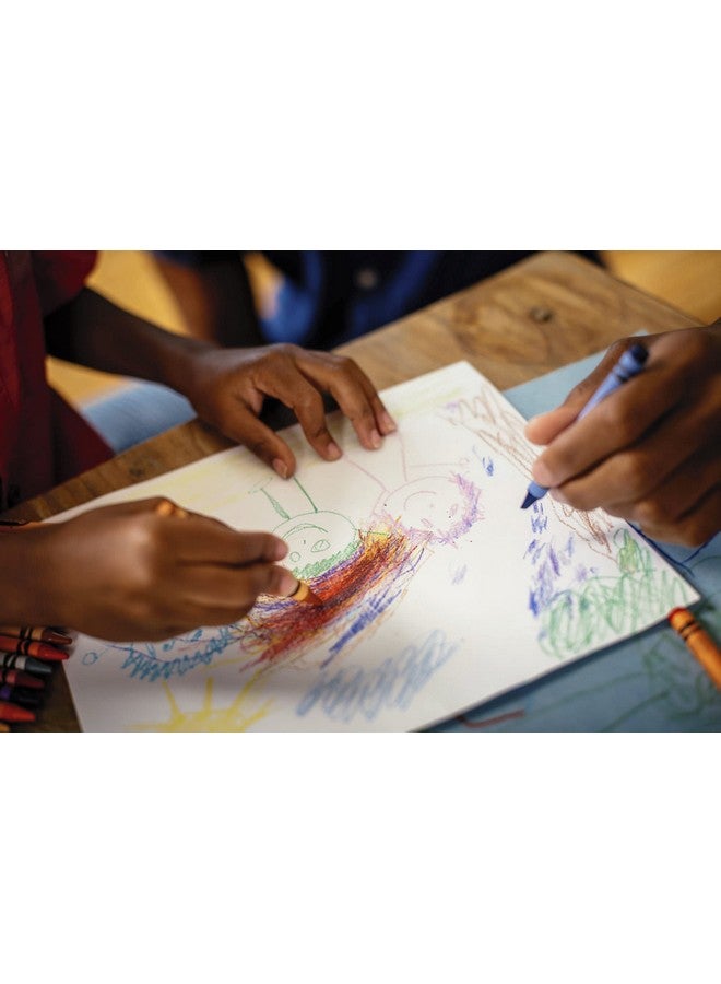 Crayola Ultra Clean Washable Color Max Crayons Standard Size Set Of 24 - Image 4