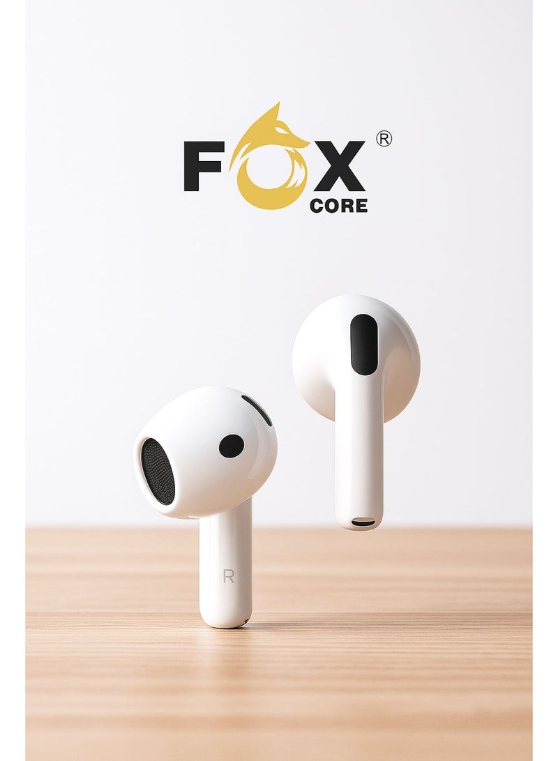 fox core wireless headset Bluetooth 5.3 40 hours battery life 3 hours music playback 10 minutes charge small and comfortable dustproof splash proof in-ear - Image 2