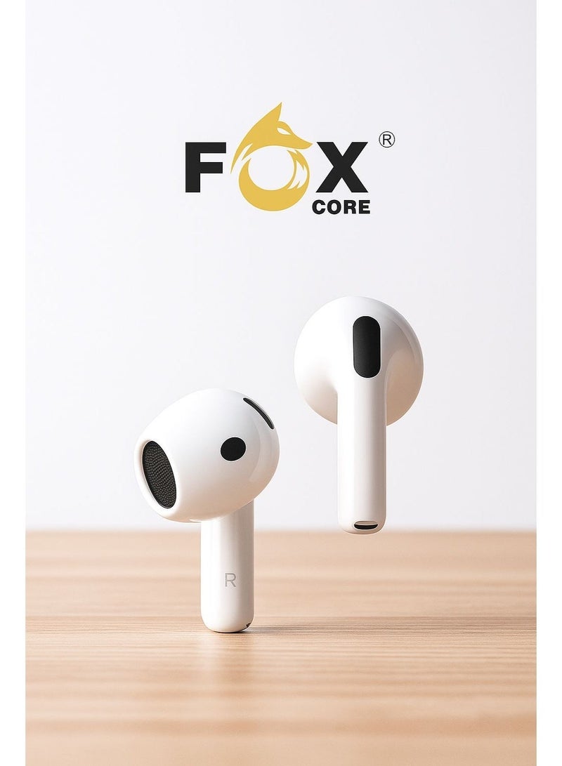 fox core wireless headset Bluetooth 5.0 20 hours battery life 3 hours music playback 10 minutes charge small and comfortable dustproof splash proof in-ear - Image 2