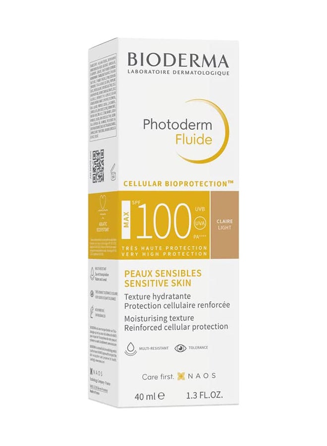 بيوديرما واقي شمس فوتوديرم سائل بعامل الحماية من الشمس SPF 100 للبشرة الحساسة 40ملليلتر - Image 3