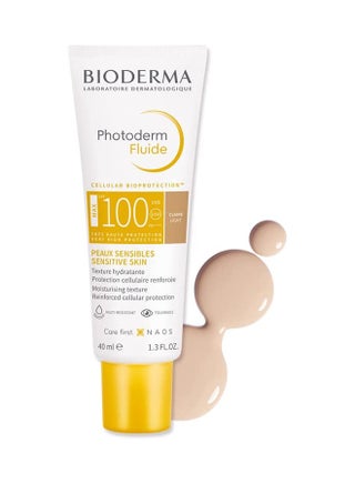 واقي شمس فوتوديرم سائل بعامل الحماية من الشمس SPF 100 للبشرة الحساسة 40ملليلتر - view 2