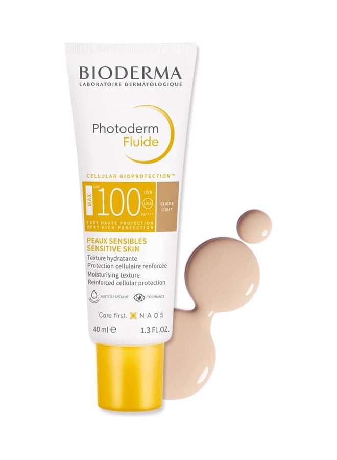 بيوديرما واقي شمس فوتوديرم سائل بعامل الحماية من الشمس SPF 100 للبشرة الحساسة 40ملليلتر - Image 2