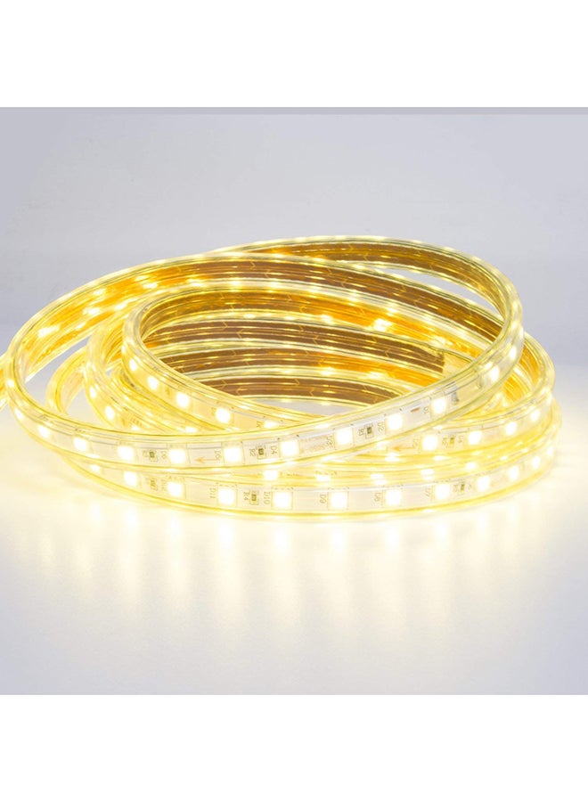 إسكدنيا شريط ضوء LED مقاوم للماء أبيض دافئ 10متر - Image 2