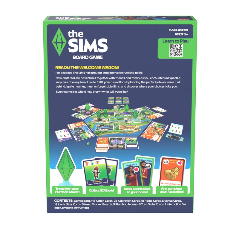 Goliath The Sims Board Game | Family Strategy Game | Craft Your Story, Collect Matching SIMbols | 2-5 Players, Ages 12+ - Image 3