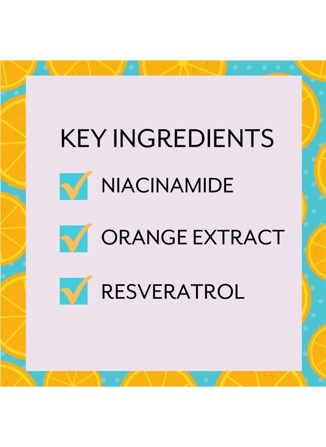 Patchology Brightening Gel Face Mask with Resveratrol and Niacinamide Bubbly - hydrogel Face Mask protects and brightens face while supporting an even skin tone. 1 count.  - Image 2
