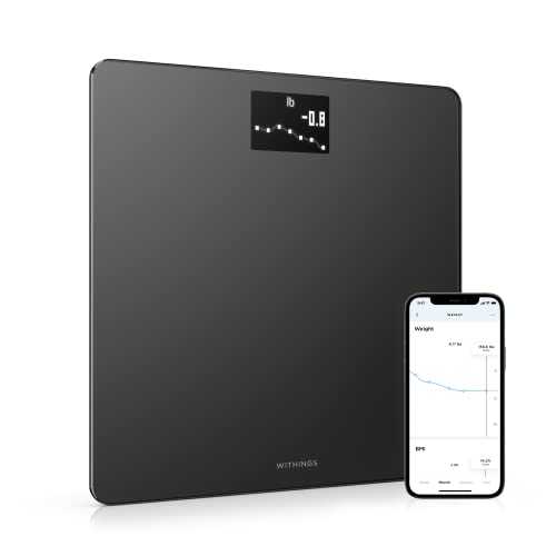Withings Body - Digital Wi-Fi Smart Scale with Automatic Smartphone App Sync, BMI, Multi-User Friendly, with Pregnancy Tracker & Baby Mode - Image 1