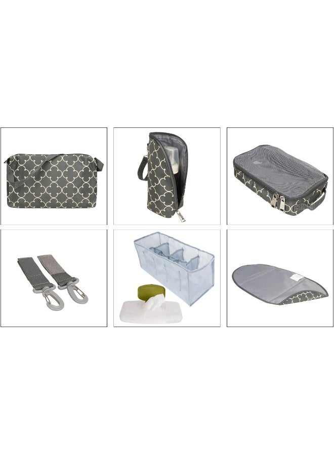 SoHo Designs SoHo Grand Central Station Diaper Bag - Image 5
