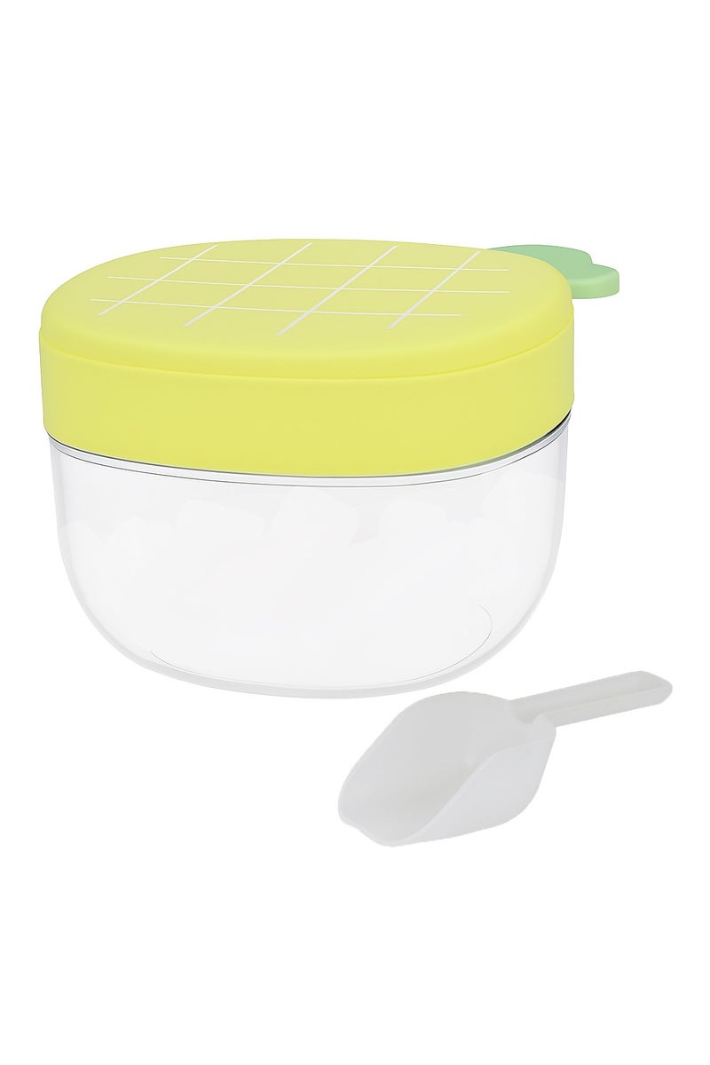 Plan A Pineapple Silicone Ice Cube Maker with 25 Slots Airtight Lid and Ice Scoop – Flexible Silicone Mold for Making Even Cubes for Drinks, Perfect for Parties and Gatherings - Image 2